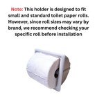 Serenedrains Recessed Ceramic Toilet Paper Holder Wall Bathroom Tissue Roll