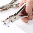 Paper Punch Metal Single Hole Card 3 6mm Plier Puncher For Office   School Craft