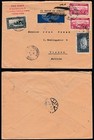 Morocco Cover 1937 5f75c Postage Casablanca To Vienna Austria Par Avion Z3614