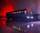 2 Pcs 1 20 Scale Prevost X3-45 Bus Greyhound Handmade Diorama Model Bus