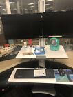 Ergotron Workfit-s Dual Monitor With Worksurface   white 