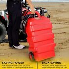 16 Gallon  60 Liter  Portable Fuel Tank With 12v Electric Transfer Pump 3 7gpm