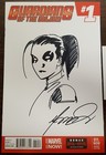 Guardians Of The Galaxy  2013   11 Original Art Cover Marcus To W  Notarized Wos