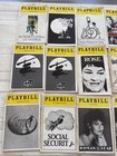 Vintage Playbill Lot Of 19 Broadway Shows Collectible Theater Programs