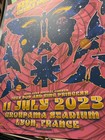 Red Hot Chili Peppers Concert Poster - Lyon  France 11 7 2023 Official Merch 