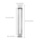 3 Sets Guitar Fret Protector  Stainless Steel Fretboard Protecters