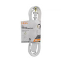 6 Ft  16 2 Light Duty Indoor Multi-outlet Extension Cord White