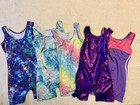 10 Piece Lot Girls Gymnastics Leotards   2pc Sets Size5-6x