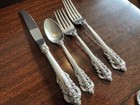 Wallace Grand Baroque Sterling Silver Flatware - No Monograms - Silverware