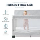 Baby Delight Bd06210 Horizon Full Crib Breathable Mesh Walls Tool-free Assembly