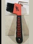 Intrepid International Rubber Coated Grip Hoof Pick Brush Horse Grooming Tool
