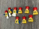 Vintage Tatco Mini Figures Lot Mini Figs Early Building Blocks