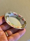Set Of Four Hand Painted Porcelain Open Salt Dips - Bavarian Or French