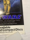 1993 Star Wars Original 22x32    Highbridge Promo Poster Npr Radio C3po Rolled Nmt