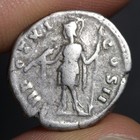 Marcus Aurelius Denarius 156ad Virtus Caesar Ancient Roman Empire Silver Coin