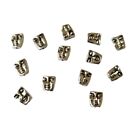 30pcs Tibetan Silver Metal Man Face Spacer Beads Fc384