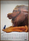 Fiat - Original Illustrated Art Calendar - 1984 -