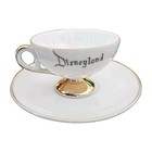 Vtg  Disney Land Souvenir Tinker Bell Ceramic Tea Cup And Saucer Exc  Condition