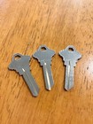 Lot 3  Nos Key Blanks 1145e Curtis Sc-8 Uncut Usa Made  choose Quantity 