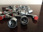  10 Pc 13943 6-6 Pk Style Hydraulic Hose Fittings 3 8  Hose 3 8  Fjic 90 Degree