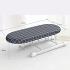 Mini Sleeve Ironing Board Foldable  Portable For Shirts   Sleeves Dark Grey