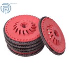 For Angle Grinder 10 Pcs 4-1 2     7 8  80 Grit T29 Ceramic Flap Sanding Disc
