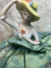 Porcelain Half Doll Pin Cushion