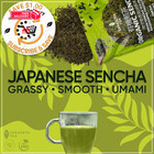 Organic Japanese Sencha Green Tea Loose Leaf   Premium 3 Ounces