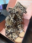 Joheela Nina Leopard Dance Heels Size 48 5  us Women   s 13-13 5 us Men   s 11 5-12 