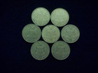 Namibia  1 Dollar   Lot   7 Pieces