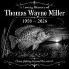 Custom Human Memorial Stone Granite Grave Marker Photo Engraved 12x12 Crappie