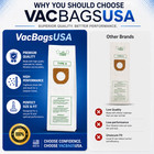 Vacbagsusa Hoover Type A Vacuum Bags Replaces  4010001a Made In Usa