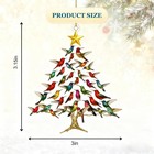 Christmas Ornament -colorful Christmas Ornaments  2025 New Winter Hummingbirds H