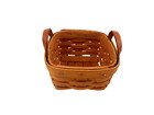 Longaberger 1994 Sweet Basil Booking Basket   Product Card   Made In Usa