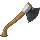 Fox Knives 682 Scout Trekking Axe Sassafrass Wood Handle W  Leather Sheath