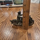 Vintage Cast Iron Harley Davidson Jr Motorcycle Toy Casting Arcade Hubley