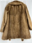 Vintage James Hirsch Brown Mink Fur Coat Women s Small