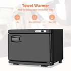 2 In 1 Hot Uv Sterilizer Towel Warmer Cabinet Spa Beauty Salon Equipment 15l