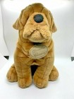 Russ Yomiko Classics Sharpei Plush Dog 12  Tall Toy Tan Coat Stuffed Animal