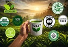 Organic Matcha Green Tea - 100 Count  plant-based Pyramid Tea Bags    Ceremonial