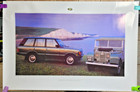 Land Rover - Range Rover County - Showroom Poster - Printed In United Kingdom
