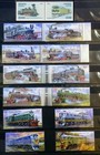 Ukraine Stamps Steam Locomotive Full Set 1996-2017 Bulk Lot Trains Railway Mnh  