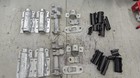 Pair Lockrod Door Handle Power Brace Galvanized Trailer Kits P50165 P50155