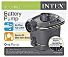      Intex 6c Cell Quick Fill Battery Air Pump For Inflatables      Brand New Sealed