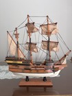 Mayflower Antique Boat Pilgrim Ship Vintage Souvenir Collectible Model