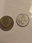 Old Collectible Coin Junk Drawer Lot Silver In Color Rare 