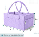 - Baby Diaper Caddy Organizer  Lavender Dream  Baby Caddy Organizer With Handle 