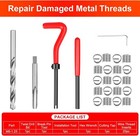 M8 X 1 25 Thread Repair Tool Stainless Helicoil Wire Insert Kit 25pc
