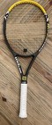 Wilson Hyper Hammer 6 3 Tennis Racket 110  4  3 8  New Strings  Carrying Case