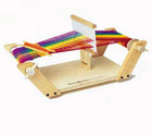 Harrisville Easy Weaver Hardwood Weaving Loom Heddle Shuttles Pickupstick Neww